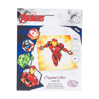 Crystal Art Ironman Card Diamond Painting Kit