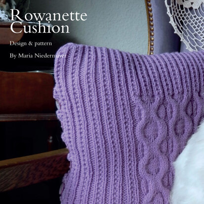 Rowanette Cushion in Rowan Pure Wool Worsted