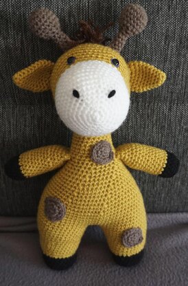 Häkelanleitung Amigurumi Giraffe Giraffi mit Kleidung zum wechseln ♥