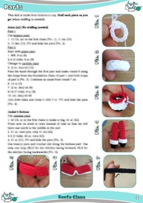 Santa Claus Crochet Pattern