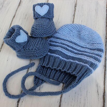 Baby Hat and Booties