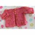 568 Dianthus Baby Cardigan - Knitting Pattern for Babies in Valley Yarns BFL Fingering Hand-Dyed