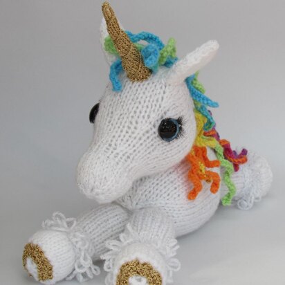 Unicorn Toy Knitting Pattern