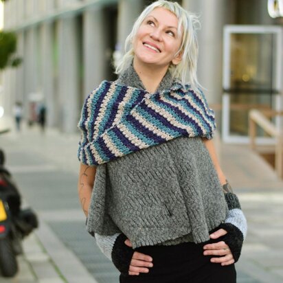 Marnie crochet loop scarf