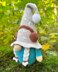 Winter gnome with earmuffs