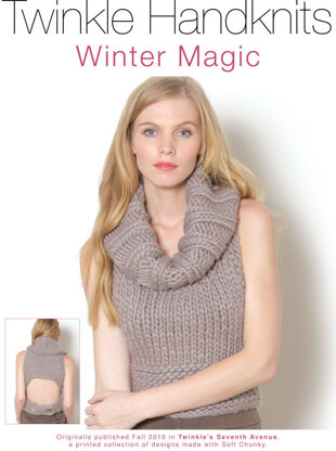 Winter Magic Top in Classic Elite Yarns Twinkle Soft Chunky - Downloadable PDF
