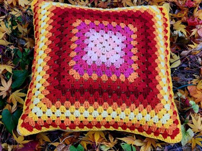 Sunset Dream Granny Cushion