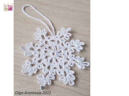 Crochet snowflake 15