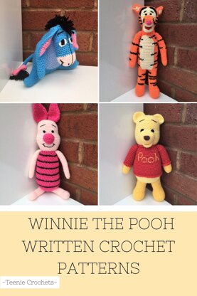 4 Winnie The Pooh Crochet Patterns