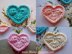 Valentine My Heart Crochet Applique Pattern