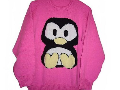 Christmas Penguin Jumper #4