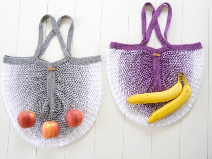 Knitting Pattern – Shopping Bag Netty – No.214E