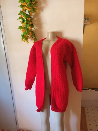 Valentine Crochet Cardigan