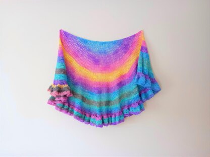 Crochet Unique Unicorn Shawl Pattern