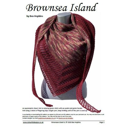 Brownsea Island Shawl