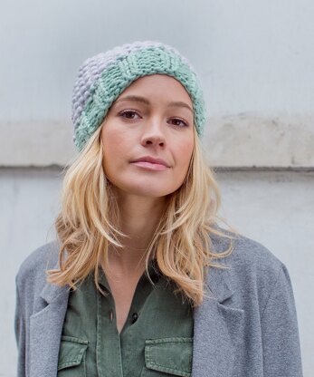 Elisabeth Moss Hat - Knitting Pattern in MillaMia Naturally Soft Super Chunky
