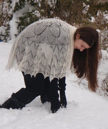 Snow Queen Pi Shawl