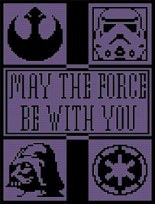 Star Wars Throw Crochet Graphghan Pattern (in sc)