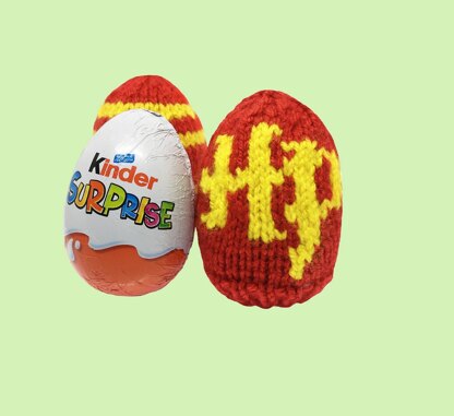 Kinder / Cream egg cosies-Harry potter style