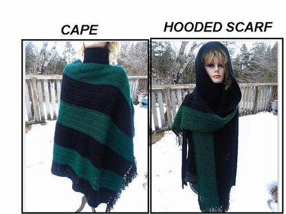 755 Cape and Hooded Scarf