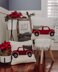 Farmhouse Truck Knit Pillow Cover