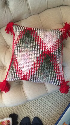 argyle cushion