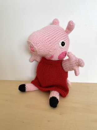 Amigurumi Peppa pig