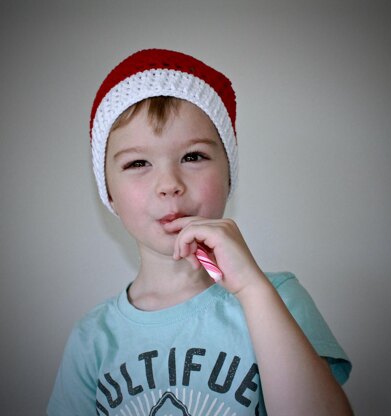 Slouchy Summer Santa Hat