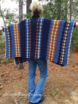 "Blue Jean Baby" Poncho