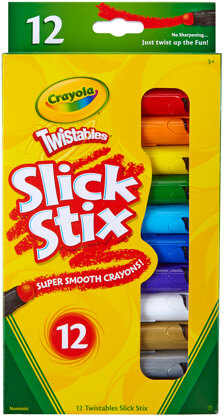 Crayola Twistables Slick Stix - 12/Pkg