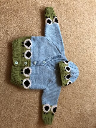 Sheep cardigan #5