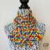 Rainbow Pebbles Infinity Scarf