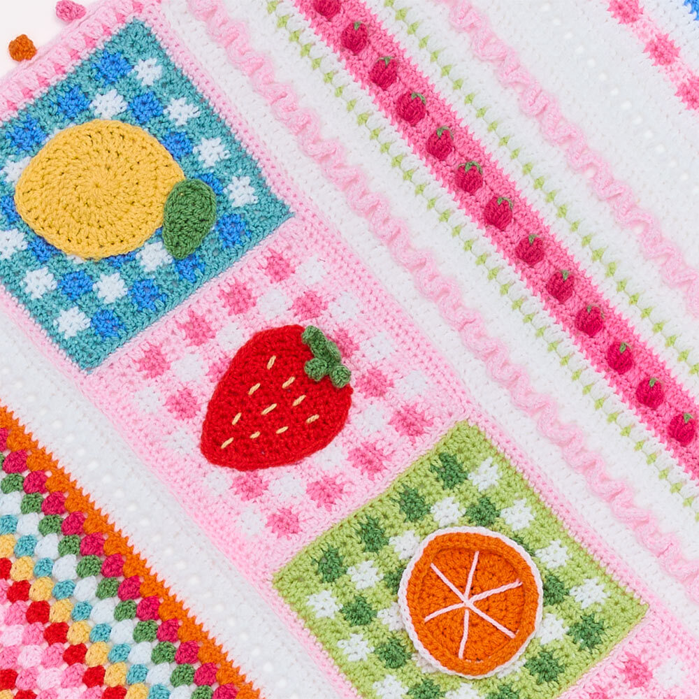 Sirdar Summer Picnic Blanket CAL - Crochet Along - view 10