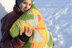 Mount Vinson Pillow in Schachenmayr Boston and Boston Mix - Downloadable PDF