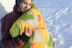 Mount Vinson Pillow in Schachenmayr Boston and Boston Mix - Downloadable PDF