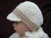 077, NEWSBOY CAP, newborn to adult sizes