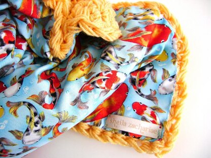 Crocheted Reversible Baby Blanket Pattern