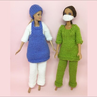 Barbie: Doctor / Nurse uniform, scrubs