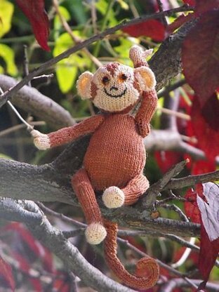 Sunny the Spider Monkey Madmicroknit