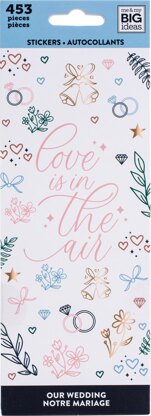 Happy Planner Sticker Sheets 8/Pkg - Wedding, 453/Pkg