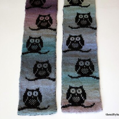 Parliament of Owls Scarf