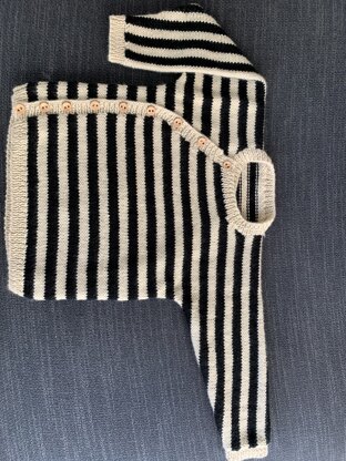 Stripy cardigan