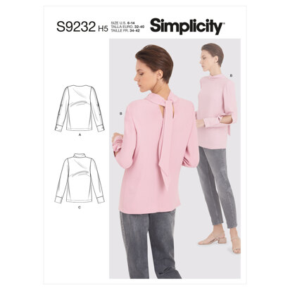 Simplicity Misses' Tops S9232 - Sewing Pattern