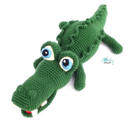 Alligator Crochet Stuffed Animal - Toy