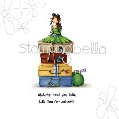 Stamping Bella Cling Stamps - Molly Makes A Detour