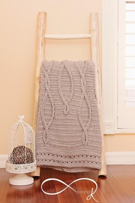 Infinity Crochet Upstream Blanket