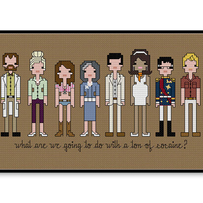 Archer Vice - PDF Cross Stitch Pattern