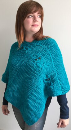 Sarah Owl Poncho