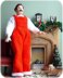 1:12th scale Mans winter dungarees set