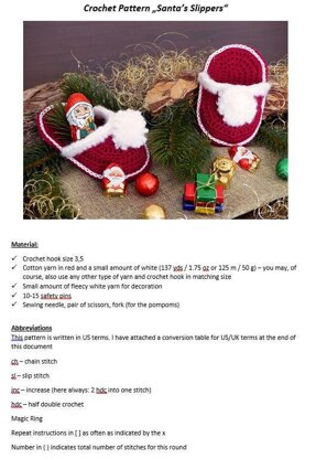 Santa's Slippers